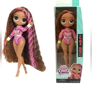 MGA Entertainment LOL Surprise OMG Swim Coral Waves 9'' Fashion Swinsuit Doll